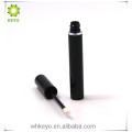Cosméticos lip gloss skincare embalagem tubo preto longo e grosso recipiente lábio bálsamo